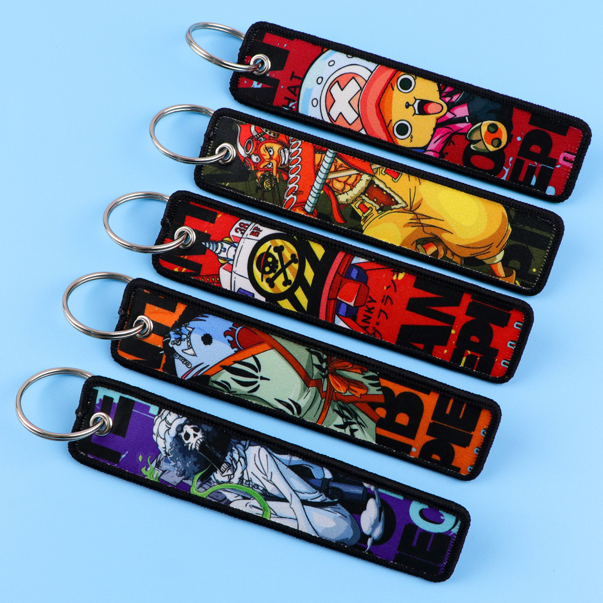 Anime One Piece Embroidery Key - Embroidery Keychain recensione e prezzo