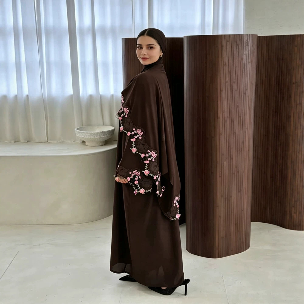 Eid Dress Women Muslim Abaya P - Embroidery Hijab recensione e prezzo