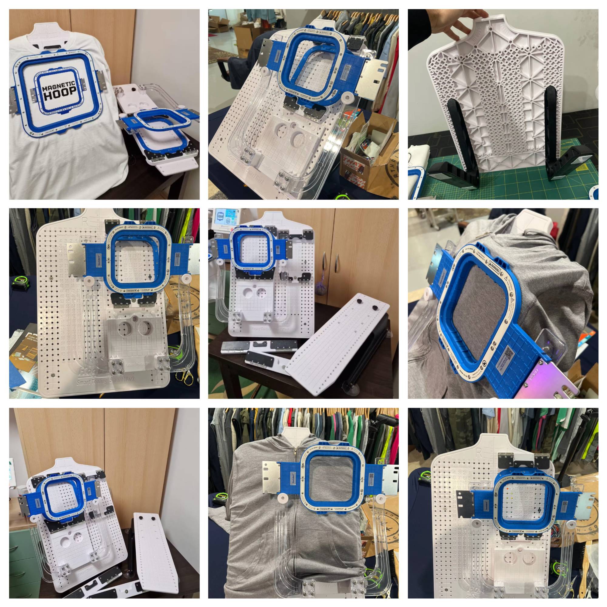 Hooping Station kit with 5.1in - Embroidery Hoop Plastic recensione e prezzo