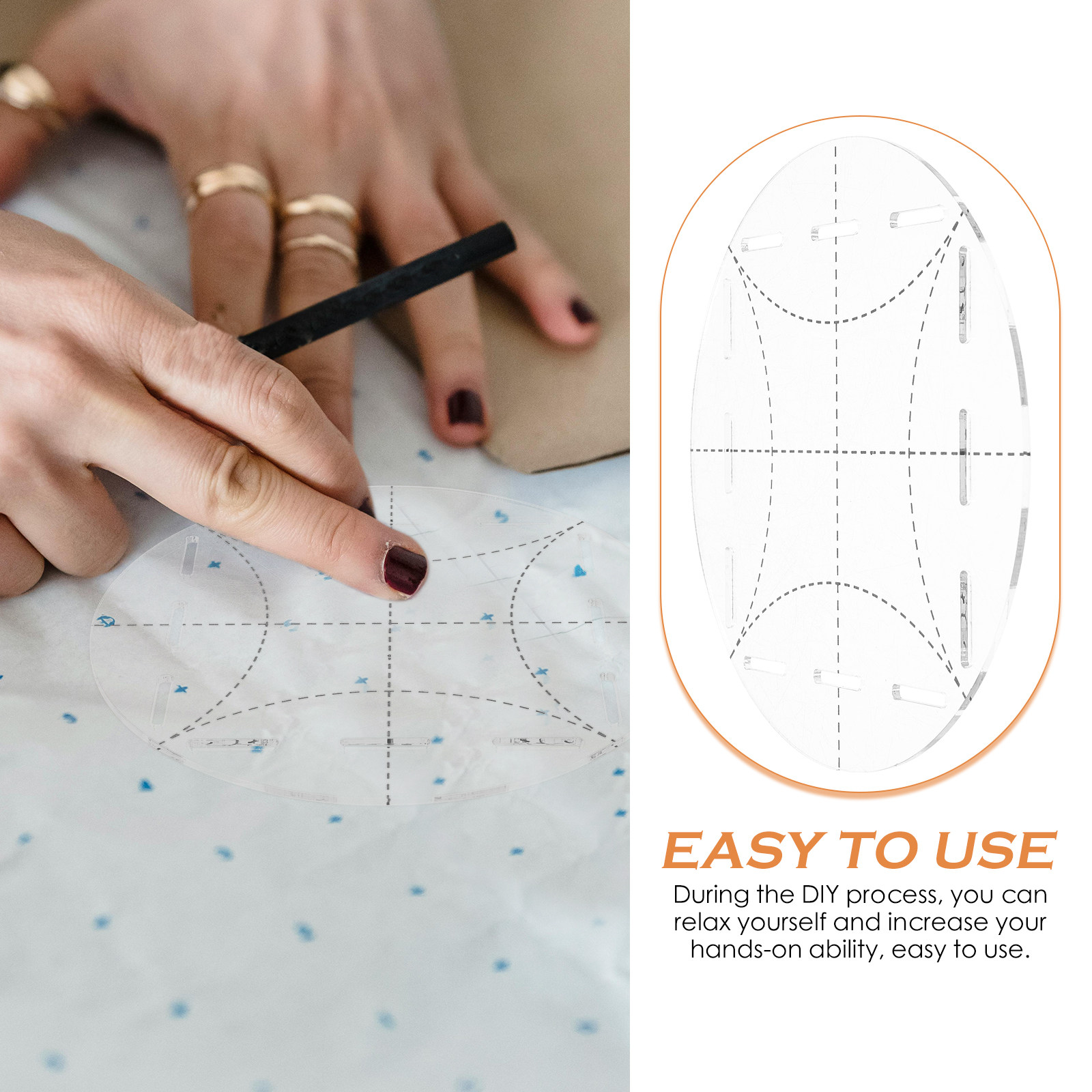 Sturdy Acrylic Quilting Ruler  - Embroidery And Quilting recensione e prezzo