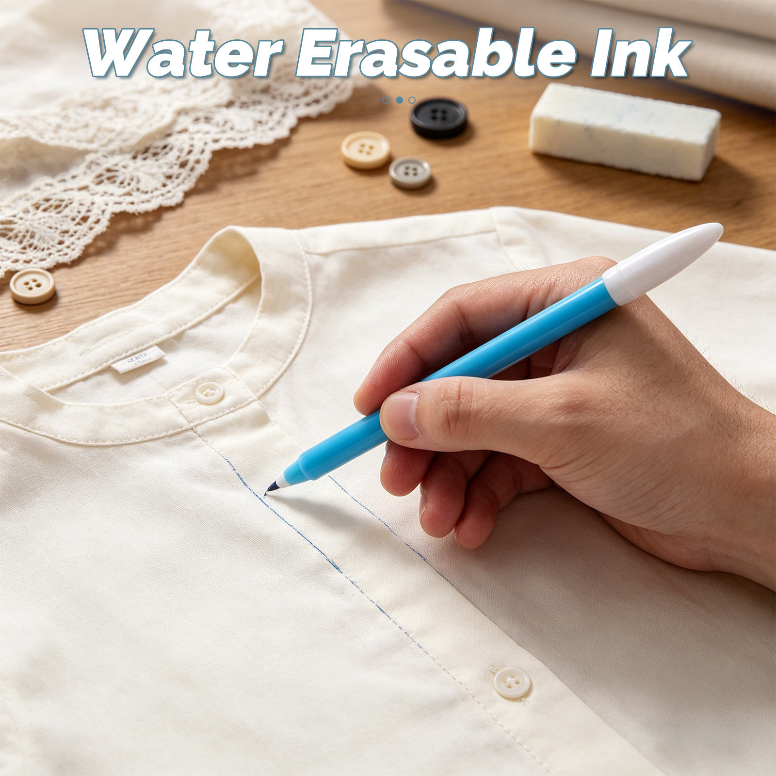 10Pcs Water Soluble Embroidery - Embroidery And Quilting recensione e prezzo