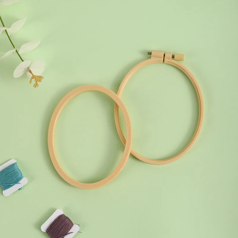 1Pcs DIY Needlecraft Cross Sti - Embroidery Hoop Plastic recensione e prezzo