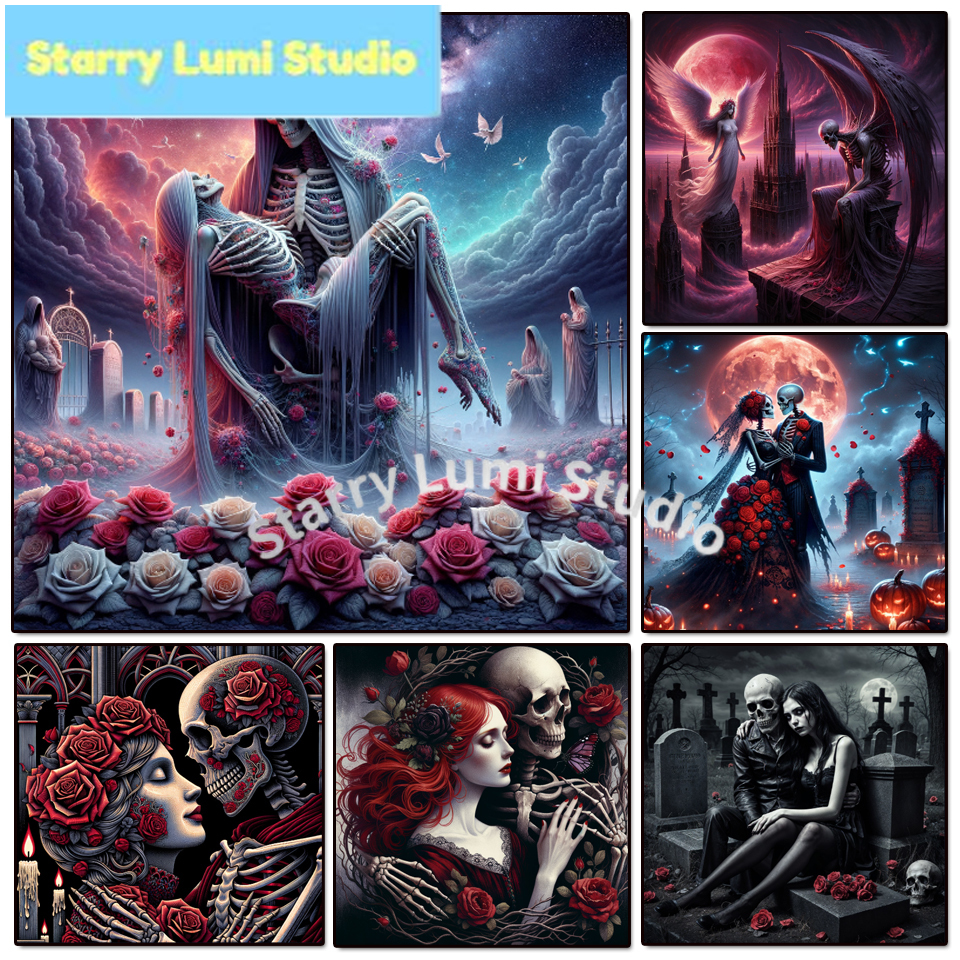 5D Diamond Painting Gothic Lad - Embroidery Rose recensione e prezzo