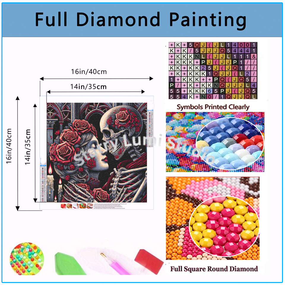 5D Diamond Painting Gothic Lad - Embroidery Rose recensione e prezzo