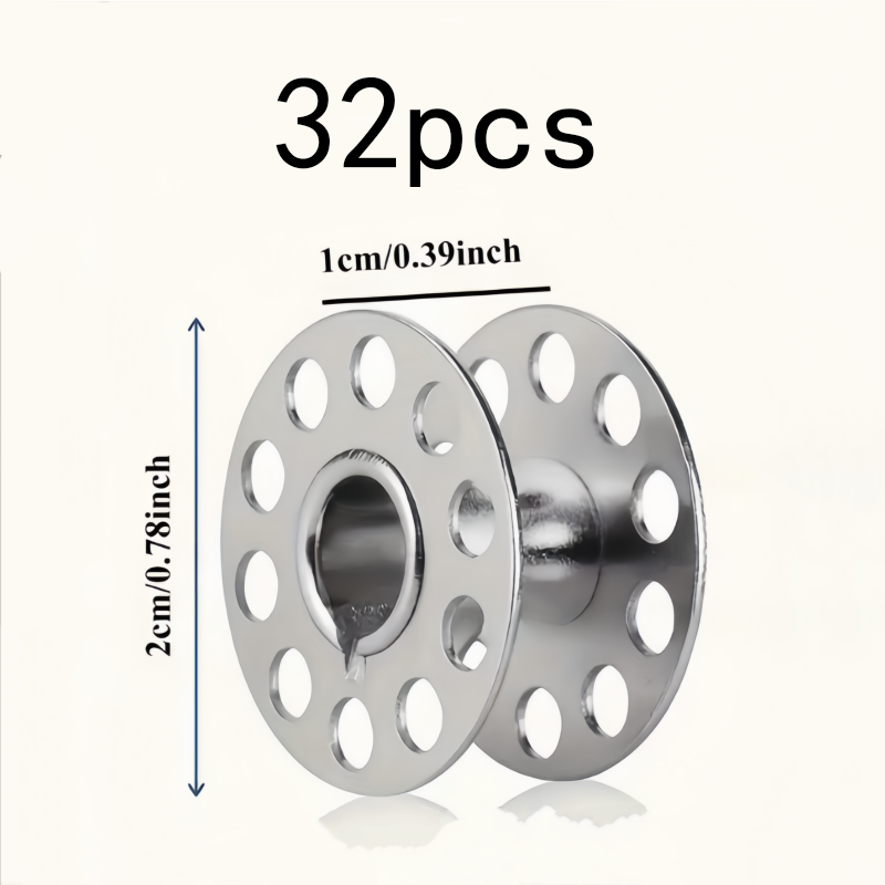 32Pcs Durable Metal Bobbins, F - Embroidery And Quilting recensione e prezzo