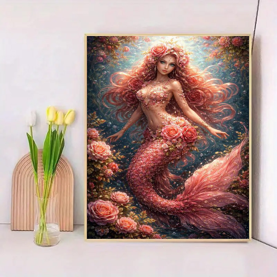 1 piece - 5D-DIY - Flocking cl - Embroidery Rose recensione e prezzo
