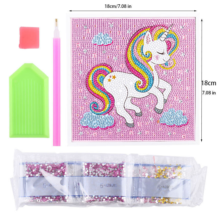 5D Diamond Painting Kit for Ki - Embroidery Unicorn recensione e prezzo