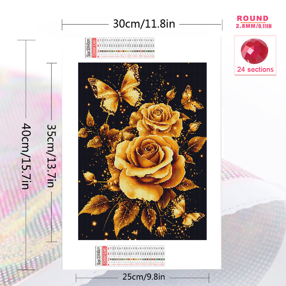 1PC frameless  Diamond Paintin - Embroidery Rose recensione e prezzo