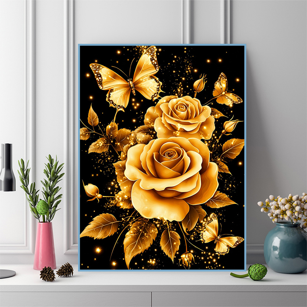 1PC frameless  Diamond Paintin - Embroidery Rose recensione e prezzo