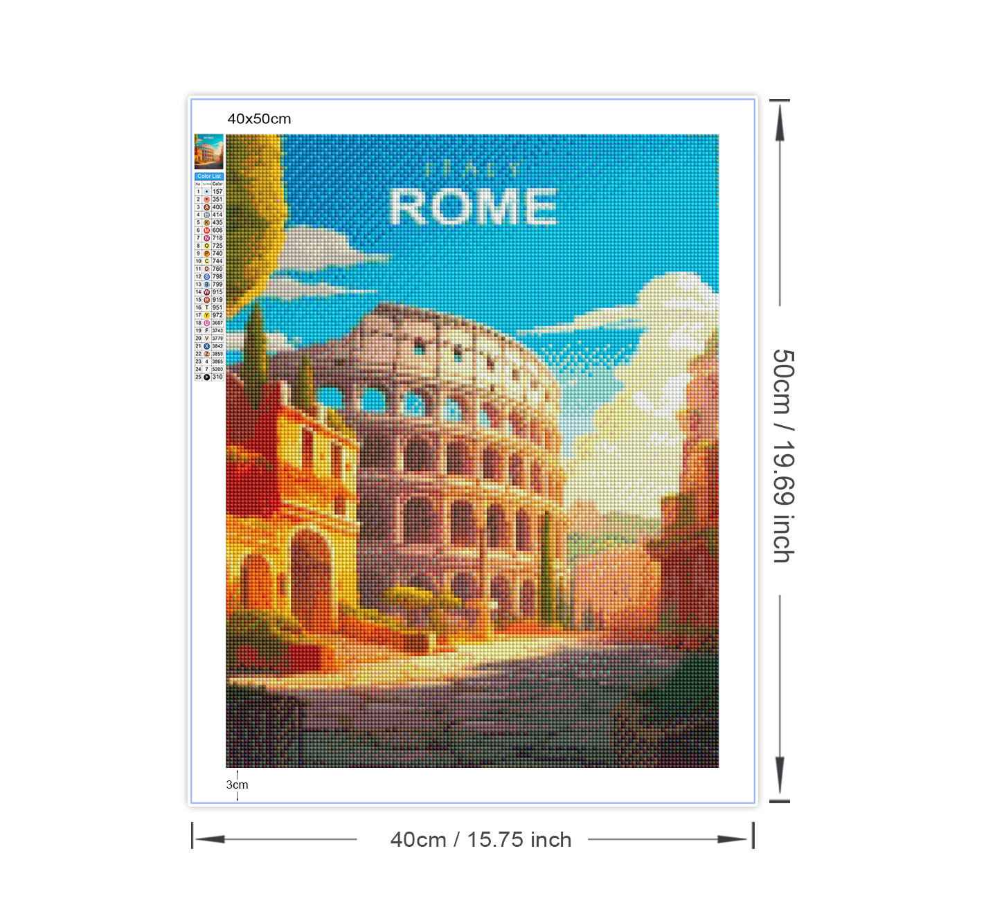 5D DIY Full Square/Round Diamo - Embroidery World recensione e prezzo