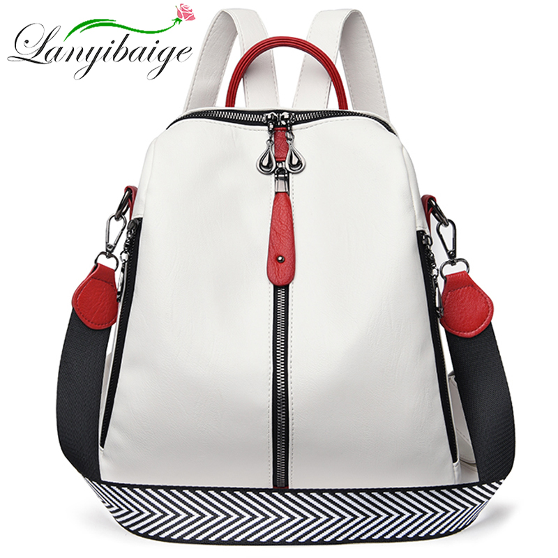Fashion Backpack Women Soft Le - Embroidery Computer recensione e prezzo