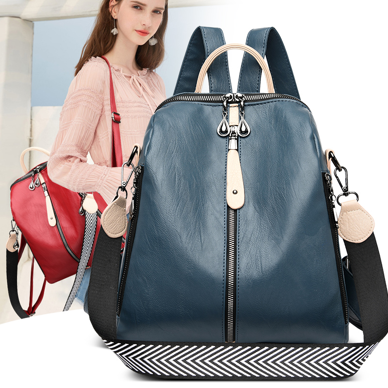 Fashion Backpack Women Soft Le - Embroidery Computer recensione e prezzo