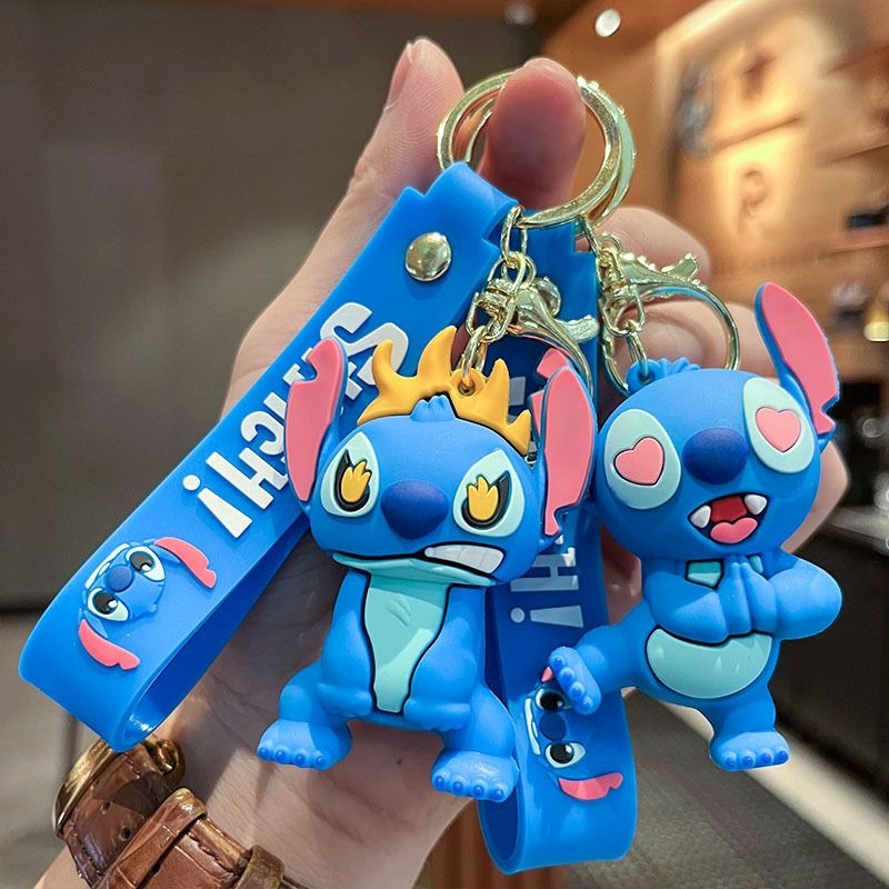 Disney Stitch 3D Doll Car Key  - Embroidery Keychain recensione e prezzo