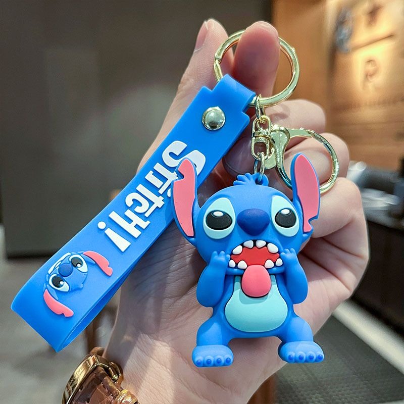 Disney Stitch 3D Doll Car Key  - Embroidery Keychain recensione e prezzo