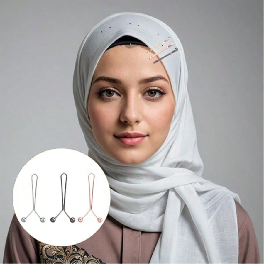 12pcs Women's Scarf Clips Hija - Embroidery Hijab recensione e prezzo