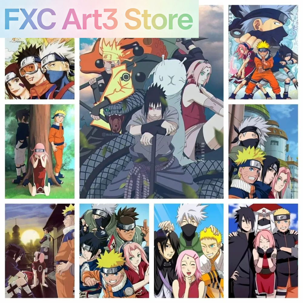 Frameless 1pc Naruto Class Sev - Embroidery Painting recensione e prezzo