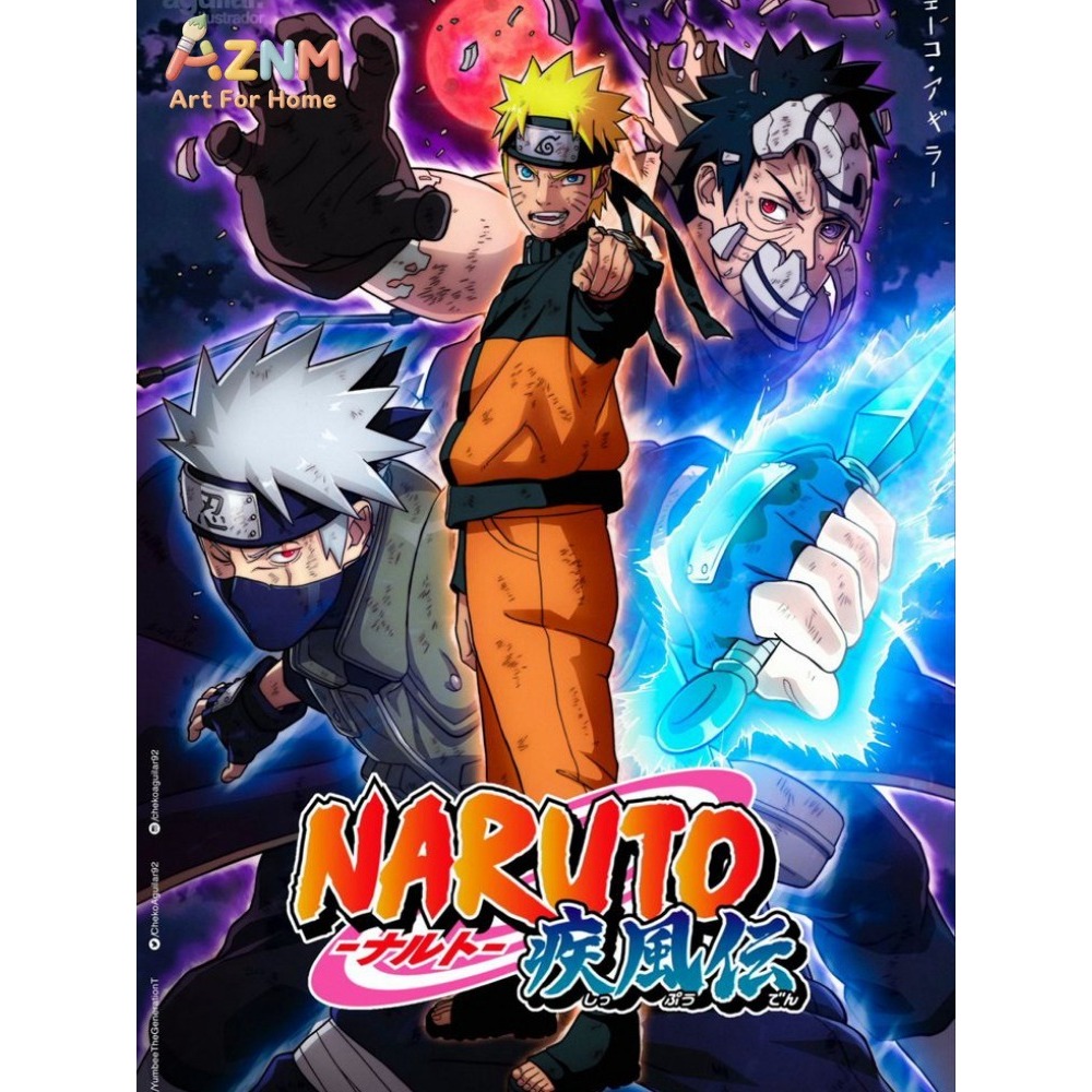 Frameless 1pc Naruto Class Sev - Embroidery Painting recensione e prezzo