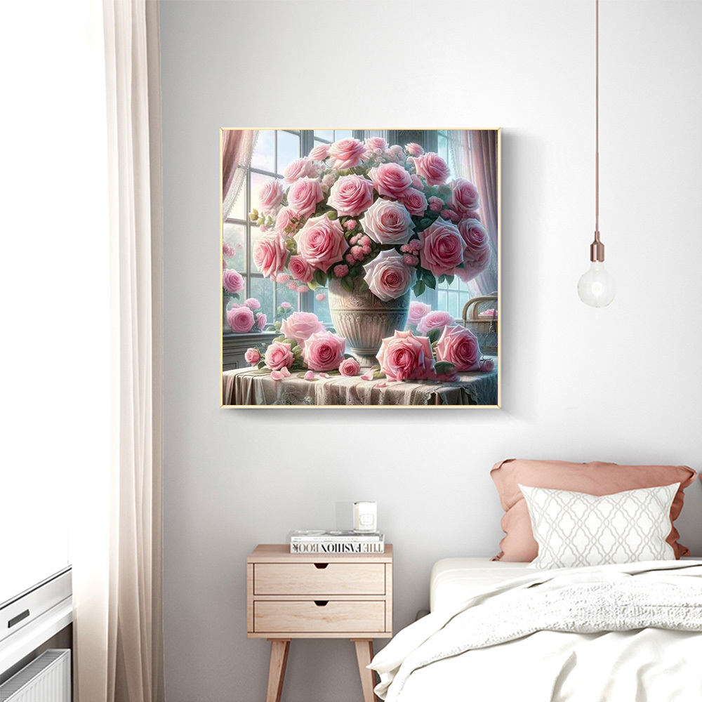 1PC frameless  5D Diy Diamond  - Embroidery Rose recensione e prezzo