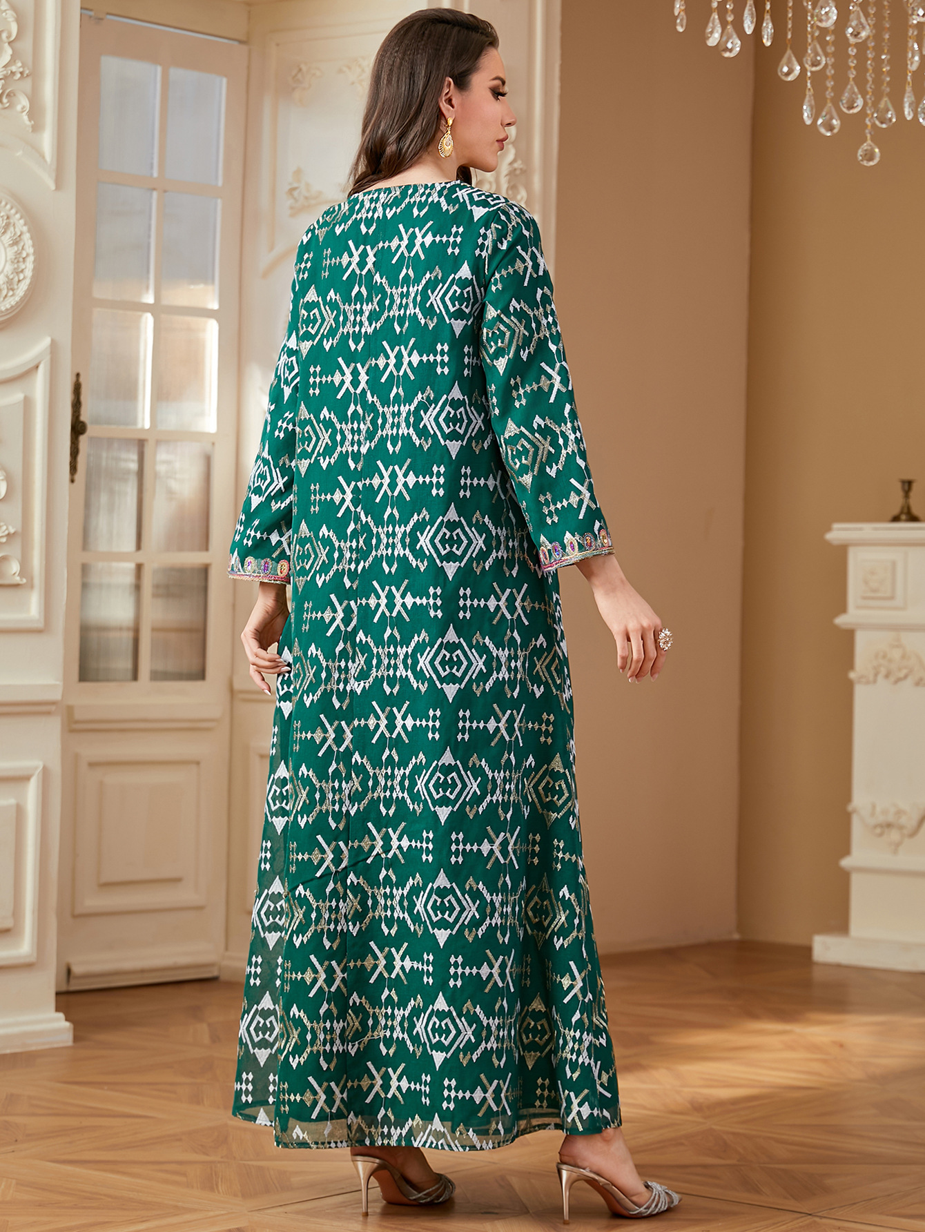 Muslim Embroidery Maxi Dress W - Embroidery Kebaya recensione e prezzo
