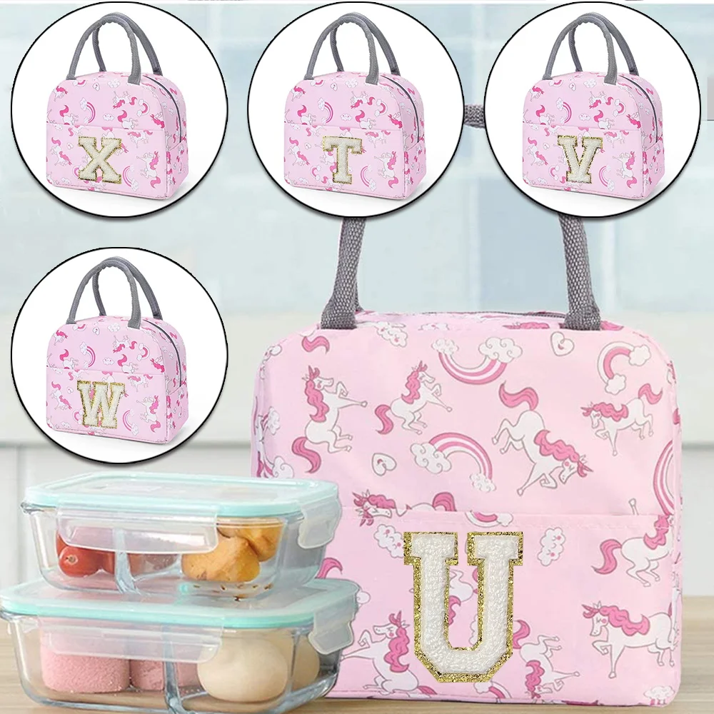 Insulation Lunch Bag Cute Unic - Embroidery Unicorn recensione e prezzo