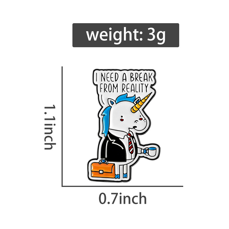 I Need Break From Reality Enam - Embroidery Unicorn recensione e prezzo