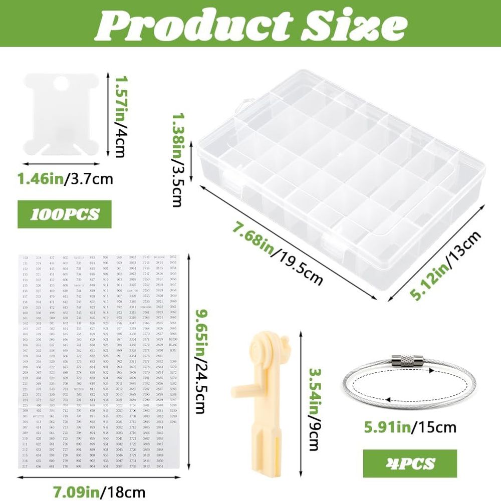 Embroidery Floss Organizer Cro - Embroidery Removal Tool recensione e prezzo