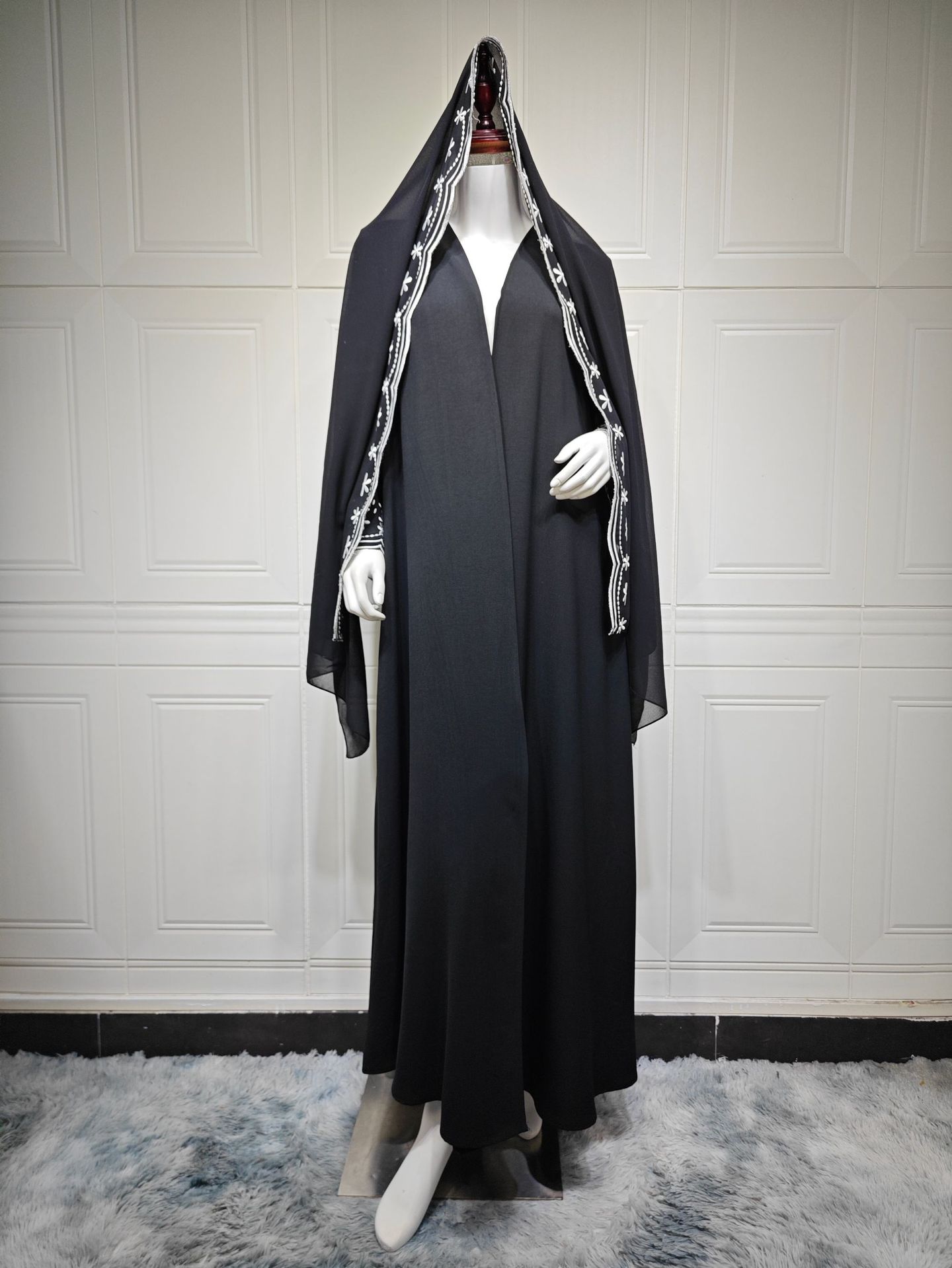 Ramadan Embroidery Cardigan Mo - Embroidery Hijab recensione e prezzo