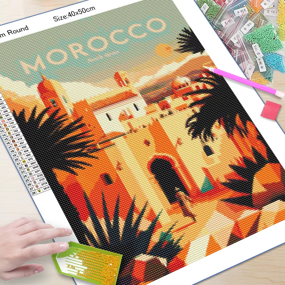 DIY 5D Diamond Mosaic Noveltie - Embroidery Uae recensione e prezzo