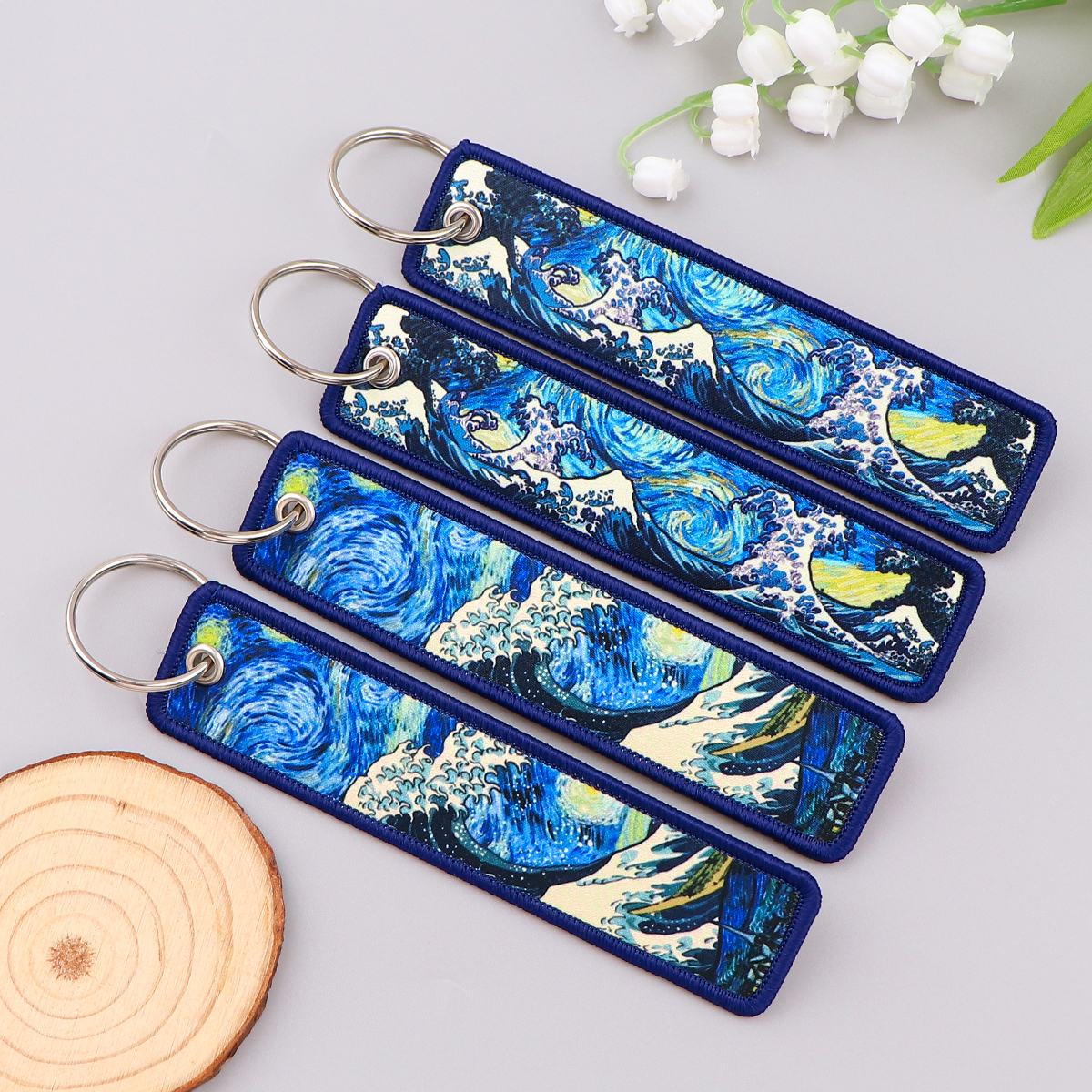 Van Gogh Embroidery Key Fobs K - Embroidery Keychain recensione e prezzo