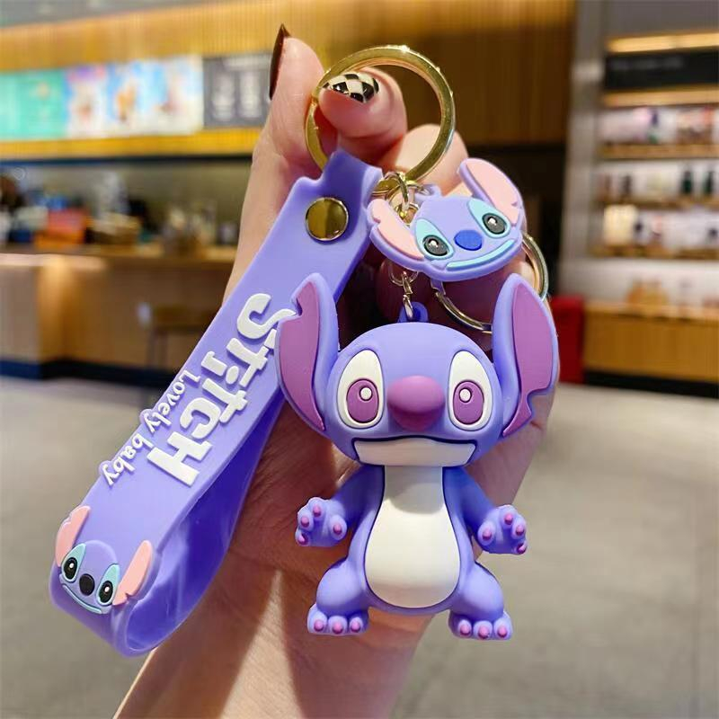 New Anime Stitch Toys Keychain - Embroidery Keychain recensione e prezzo