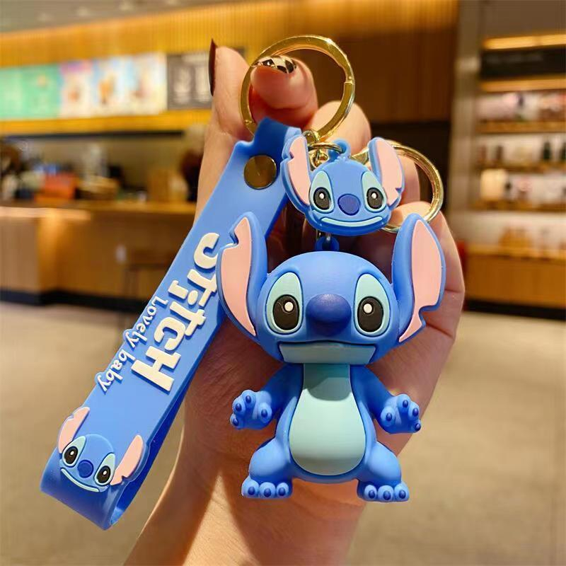 New Anime Stitch Toys Keychain - Embroidery Keychain recensione e prezzo
