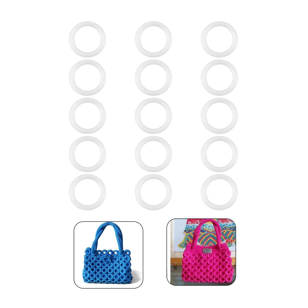 5/15/20/30pcs Crochet Rings DI - Embroidery Hoop Plastic recensione e prezzo