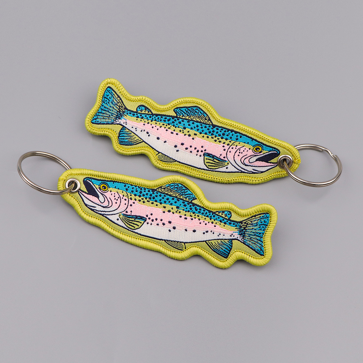 Embroidered Cute Fish Key Tags - Embroidery Keychain recensione e prezzo