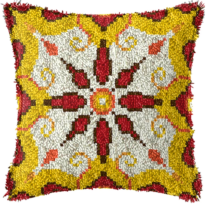 Yellow Stripes Latch Hook Kits - Embroidery Yellow recensione e prezzo