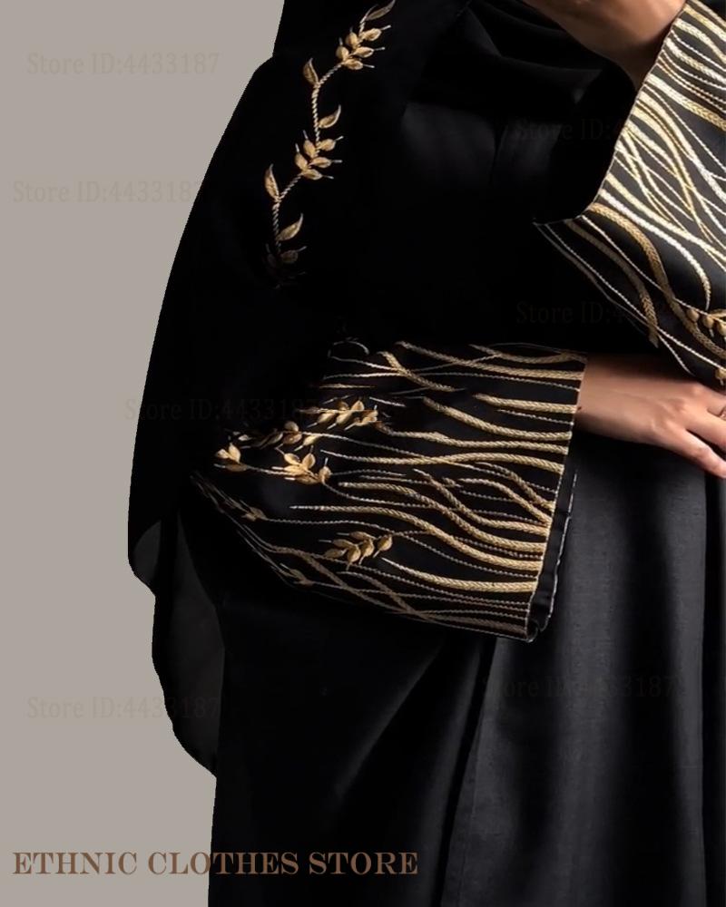 Muslim Women Dress Elegant Bla - Embroidery Kebaya recensione e prezzo