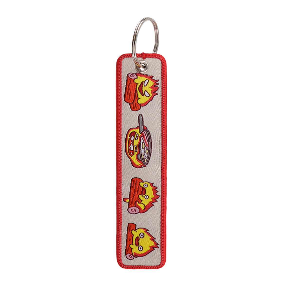 Anime Fire Embroidery Key Fobs - Embroidery Keychain recensione e prezzo
