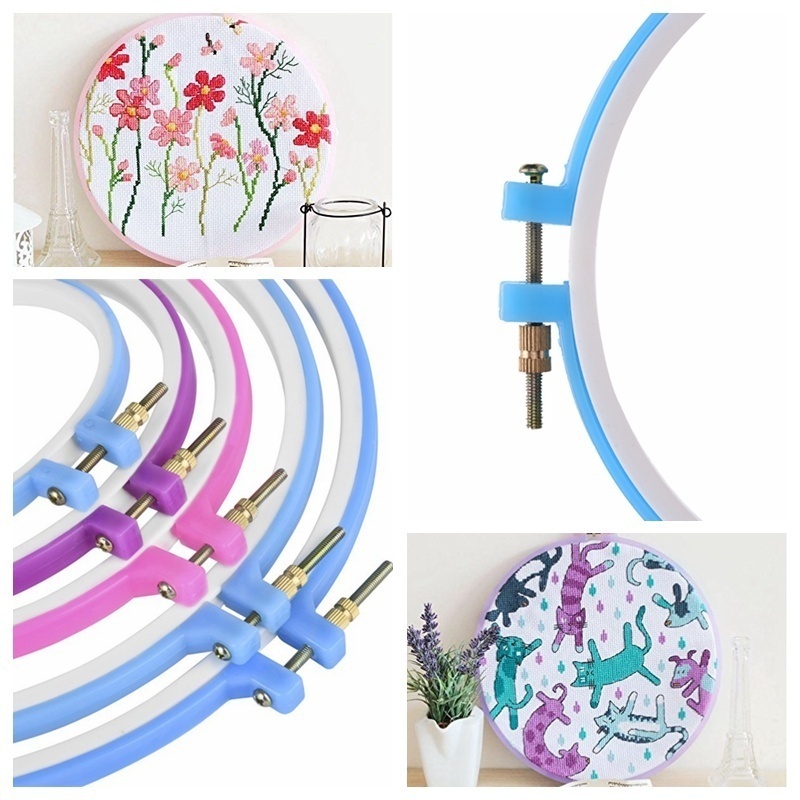 2026 5PCS/lot Plastic Embroide - Embroidery Hoop Plastic recensione e prezzo