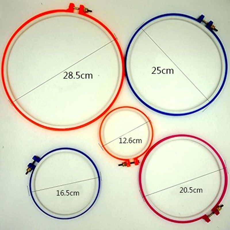 2026 5PCS/lot Plastic Embroide - Embroidery Hoop Plastic recensione e prezzo