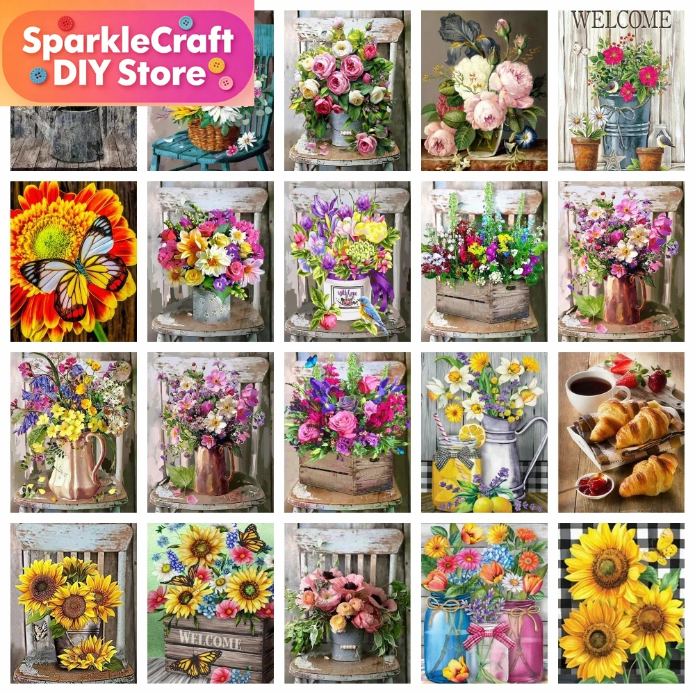 1pc frameless  Diamond Paintin - Embroidery Rose recensione e prezzo