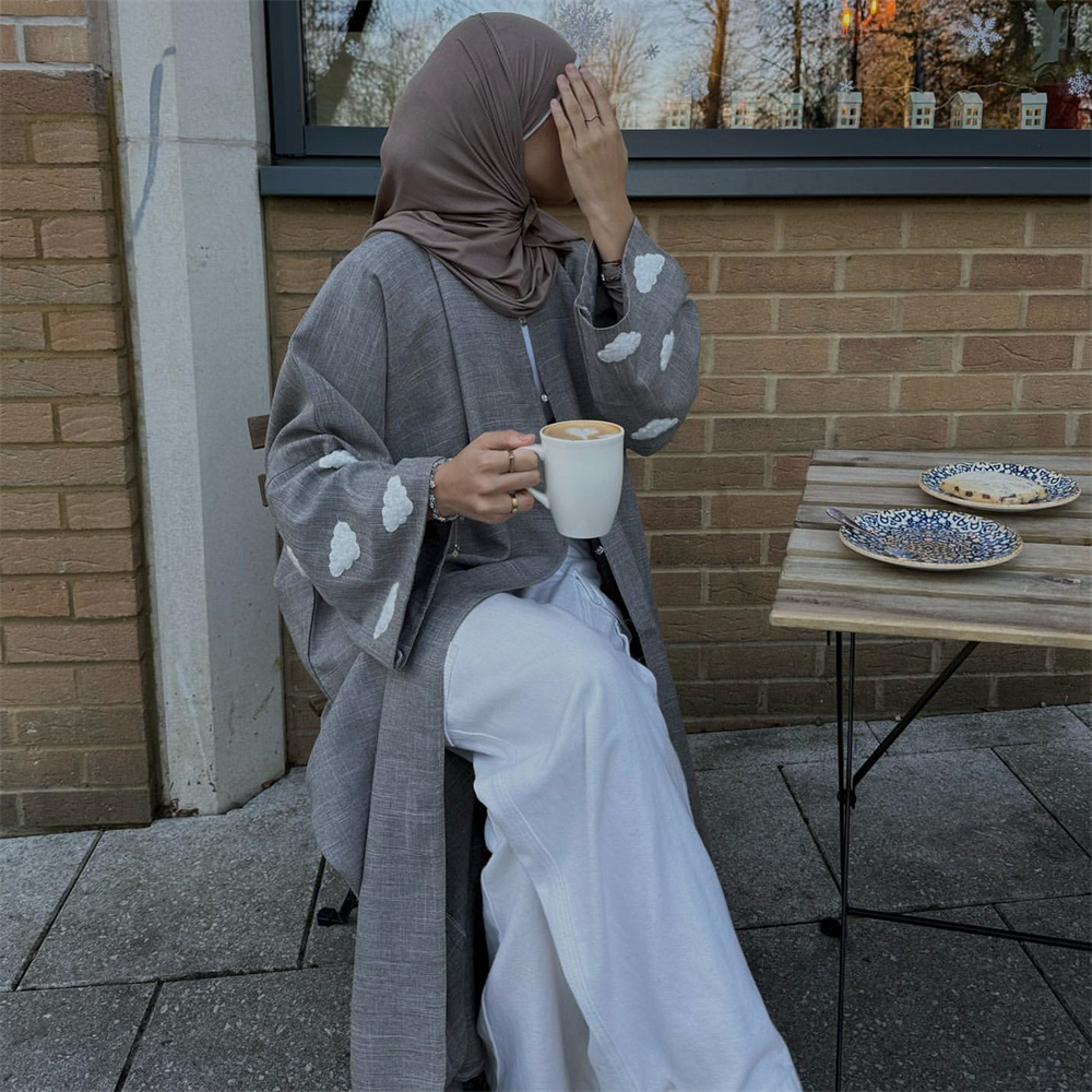 Embroidery Abayas Muslim Dress - Embroidery Kebaya recensione e prezzo