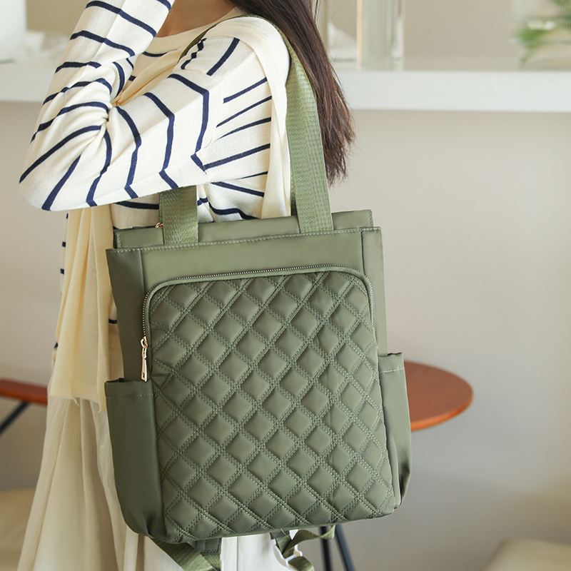 Fashion Plaid Backpack Women W - Embroidery Computer recensione e prezzo