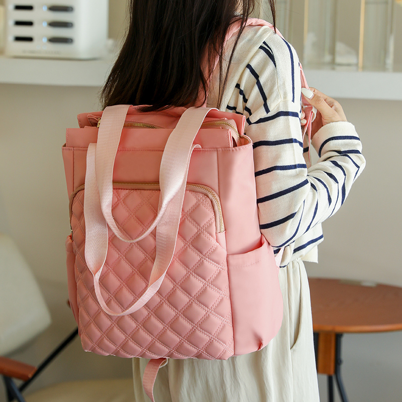 Fashion Plaid Backpack Women W - Embroidery Computer recensione e prezzo