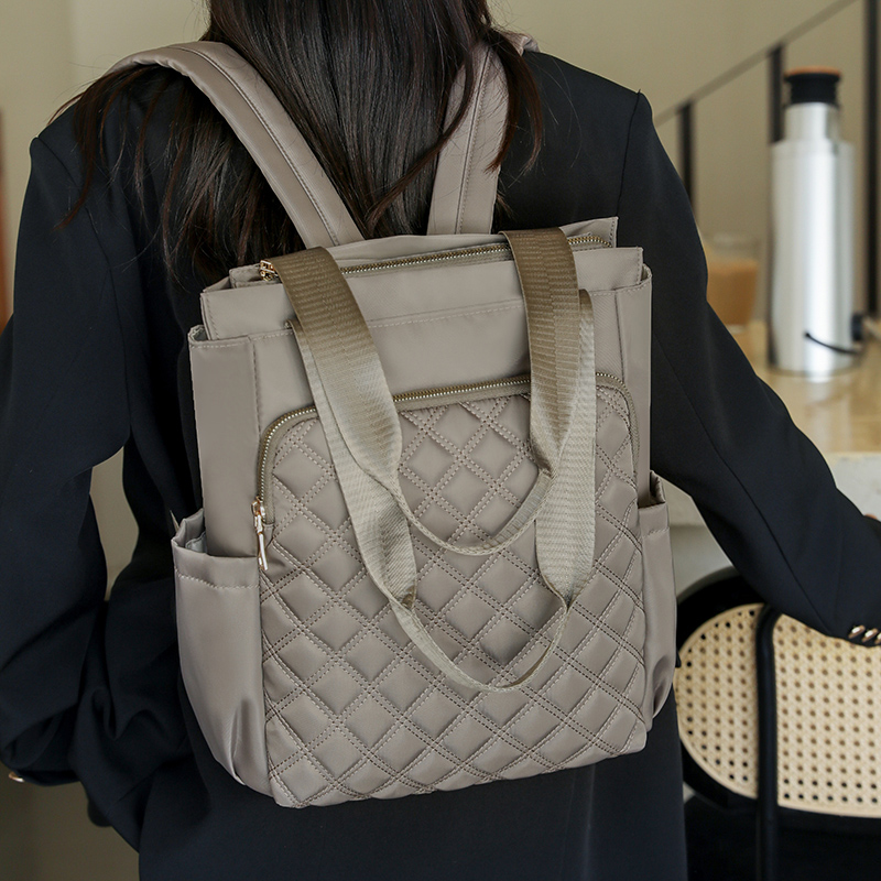 Fashion Plaid Backpack Women W - Embroidery Computer recensione e prezzo