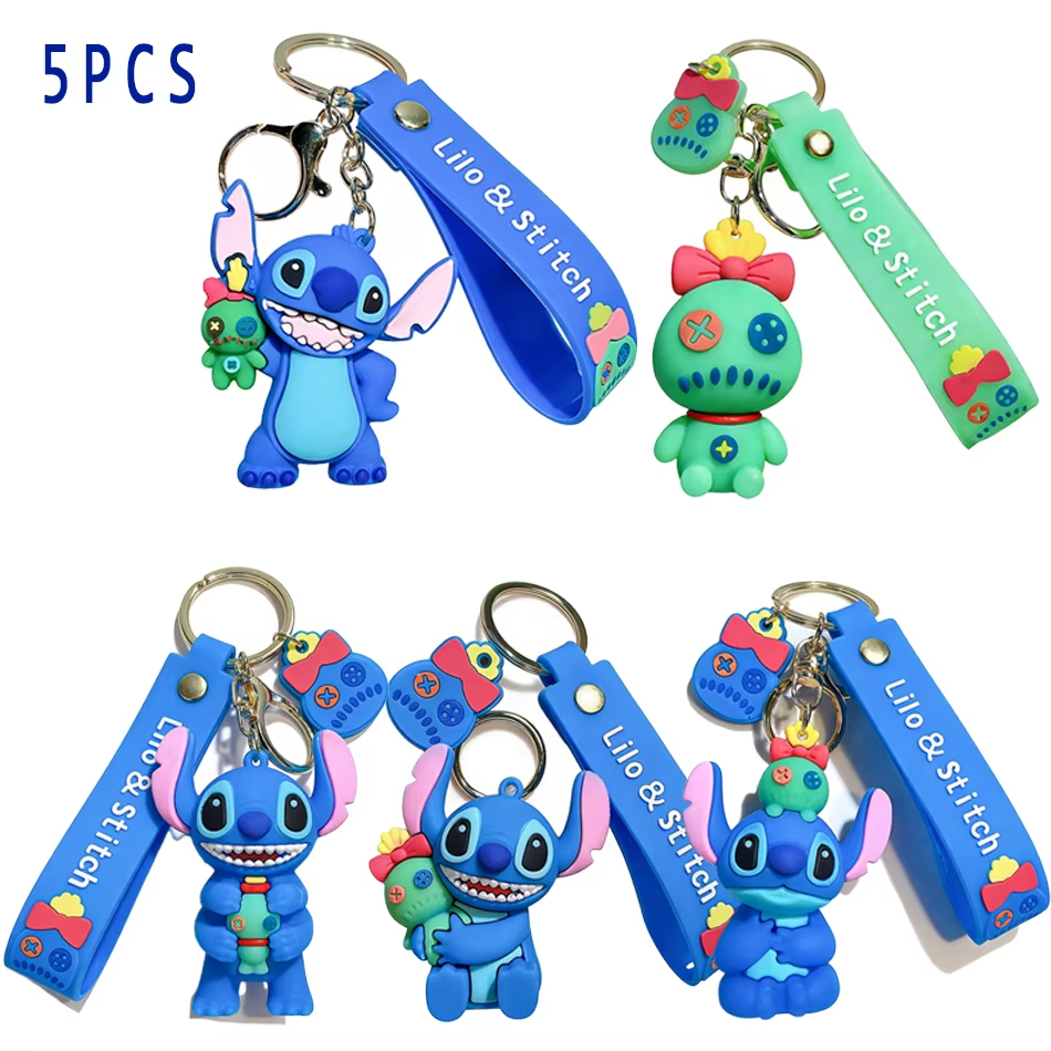 Hot Stitch Keychain Anime Stit - Embroidery Keychain recensione e prezzo