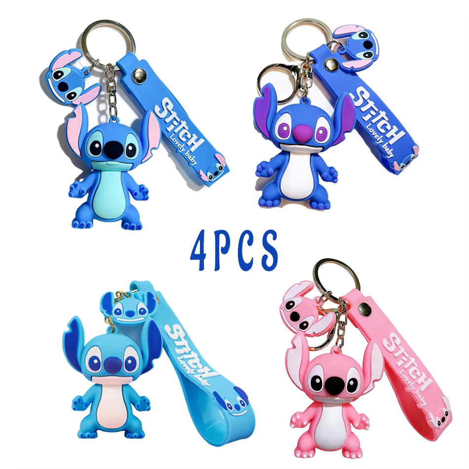 Hot Stitch Keychain Anime Stit - Embroidery Keychain recensione e prezzo