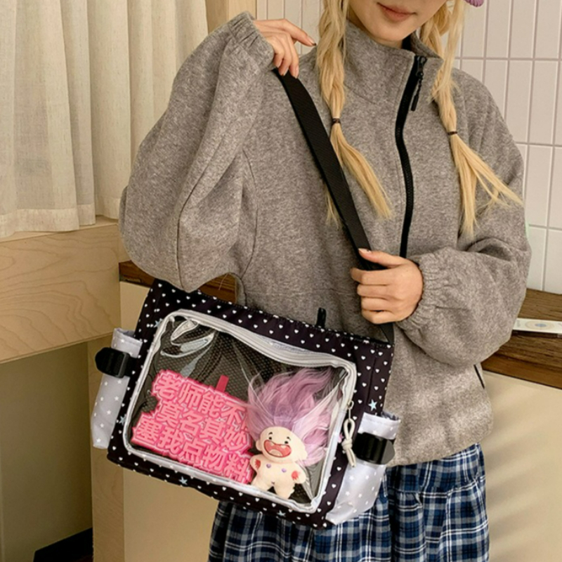 Polka Dot Crossbody Shoulder B - Embroidery Keychain recensione e prezzo