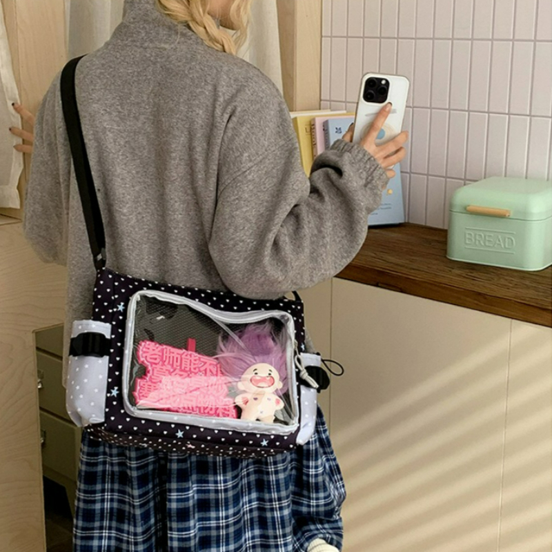 Polka Dot Crossbody Shoulder B - Embroidery Keychain recensione e prezzo