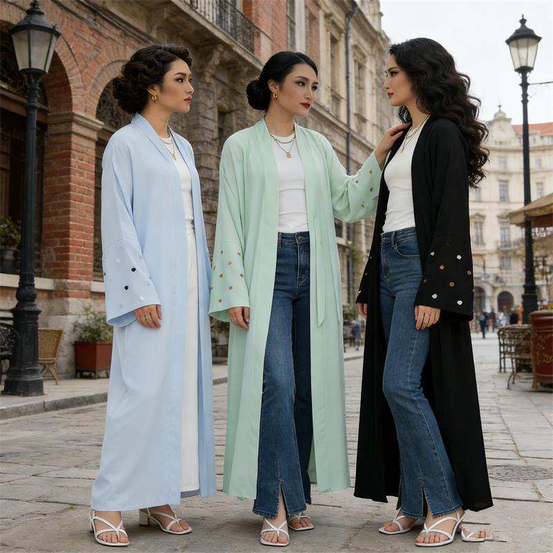 Ramadan Muslim Women Long Dres - Embroidery Kebaya recensione e prezzo