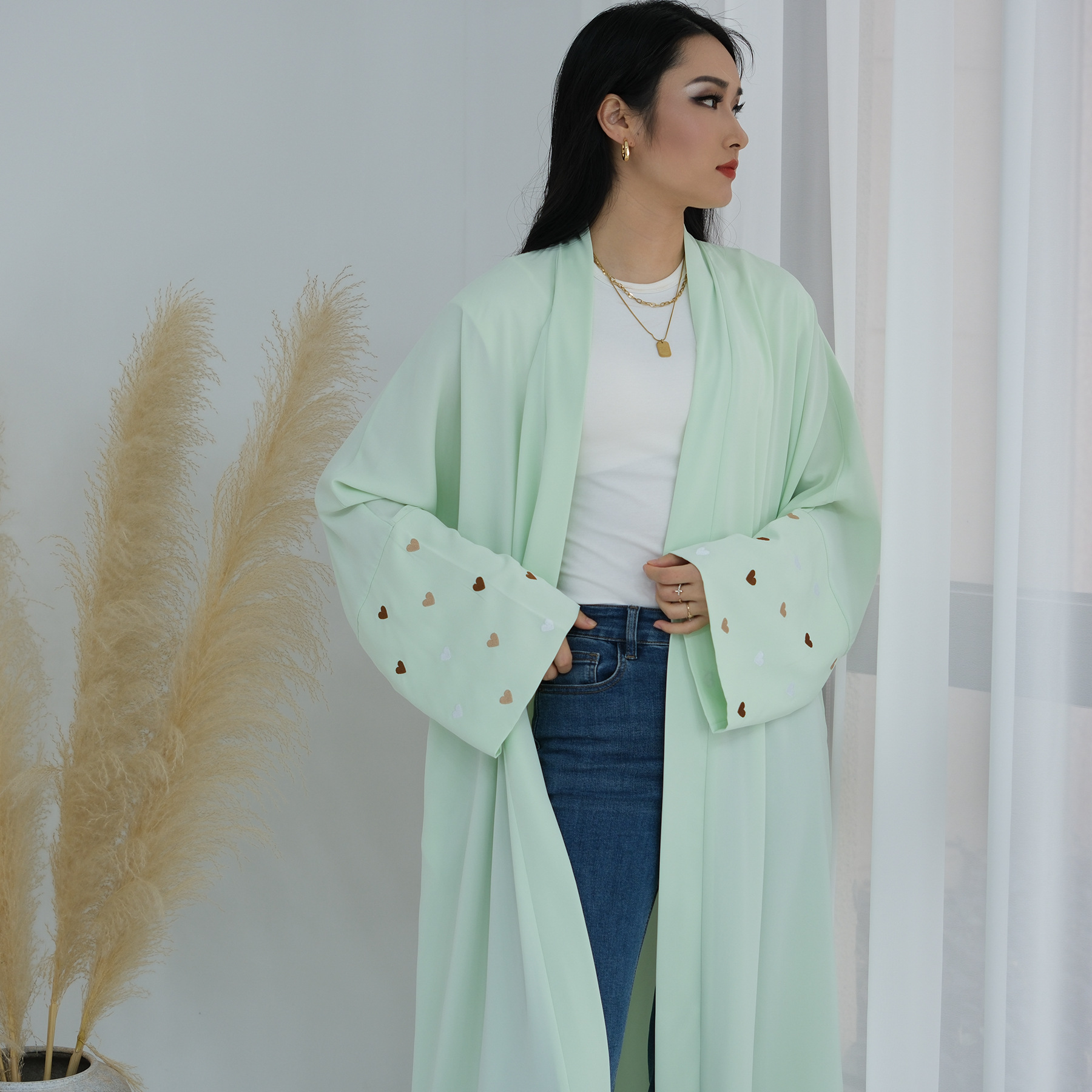 Ramadan Muslim Women Long Dres - Embroidery Kebaya recensione e prezzo