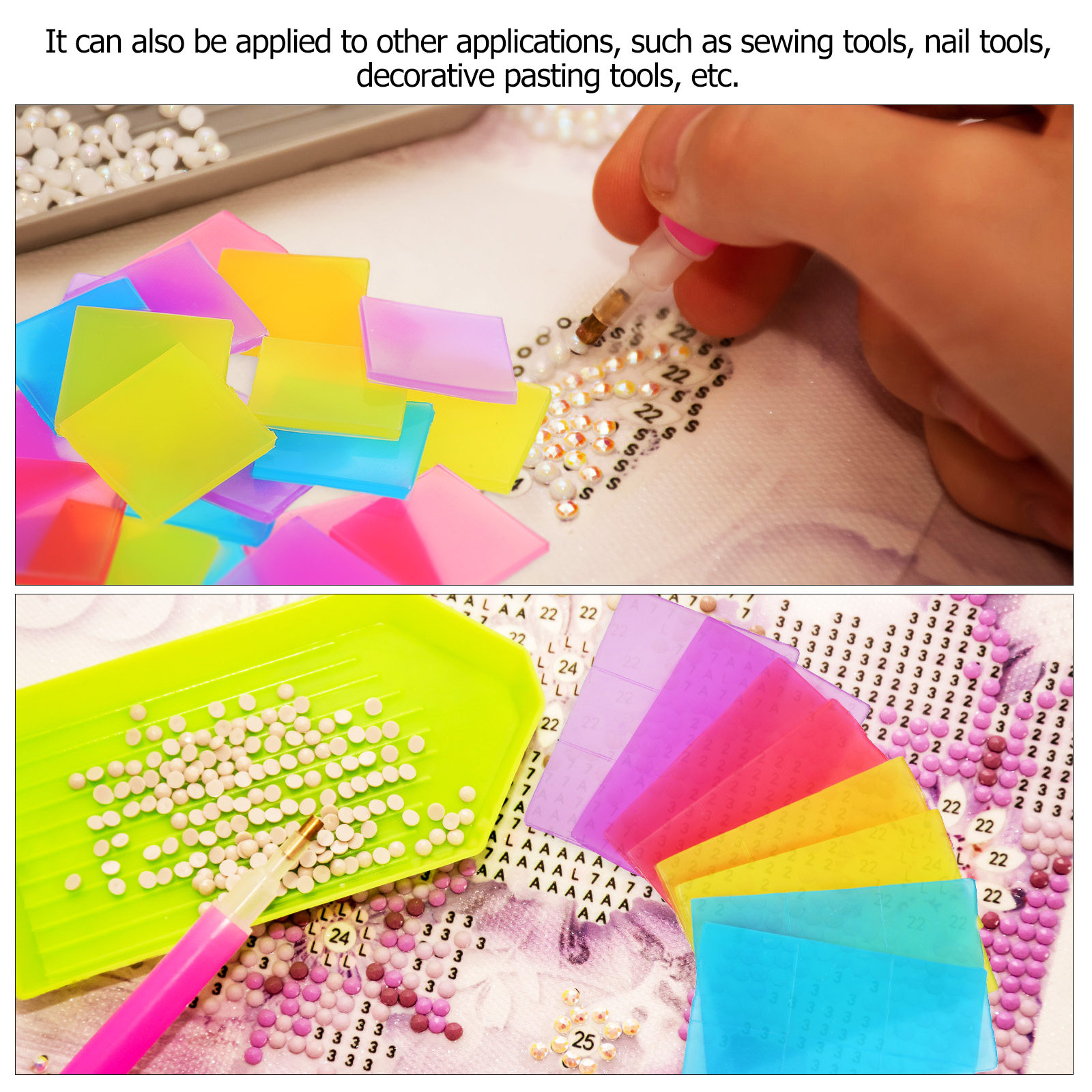 96Pcs Diamond Dotting Wax Clay - Embroidery Painting recensione e prezzo